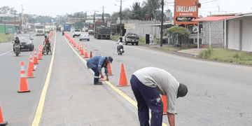 ALCALDÍA REFUERZA LA SEGURIDAD VIAL EN EL COCA CON NUEVA SEÑALIZACIÓN EN SECTORES ESTRATÉGICOS