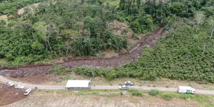 PREFECTURA DE SUCUMBÍOS INAUGURA 13,6 KILÓMETROS DE DRENAJE QUE IMPULSAN LA PRODUCCIÓN AGRÍCOLA EN SHUSHUFINDI