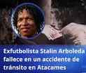 LUTO EN EL FÚTBOL ESMERALDEÑO: FALLECE STALIN ARBOLEDA EN ACCIDENTE DE TRÁNSITO