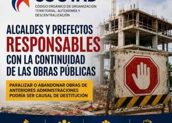 PROPONEN DESTITUIR A ALCALDES Y PREFECTOS QUE PARALICEN O ABANDONEN OBRAS DE ADMINISTRACIONES ANTERIORES