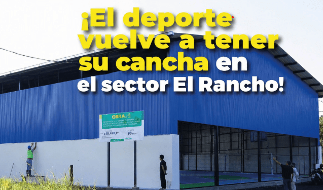 EL RANCHO RECUPERA SU CANCHA CUBIERTA Y BENEFICIA A MÁS DE 5.000 HABITANTES