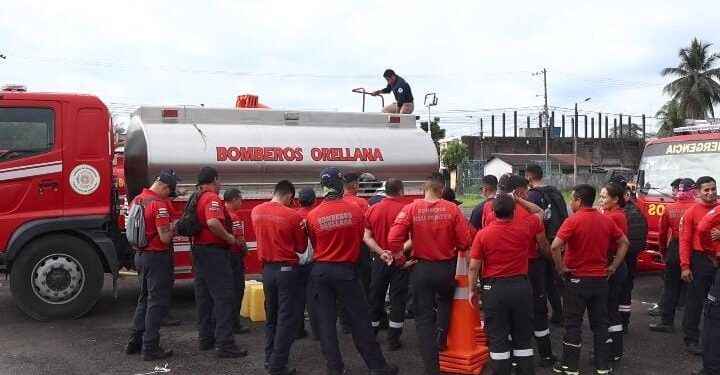 BOMBEROS DE SIETE PROVINCIAS SE CAPACITAN EN RESPUESTA A EMERGENCIAS INDUSTRIALES EN FRANCISCO DE ORELLANA