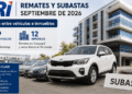 SRI SUBASTARÁ Y REMATARÁ 21 VEHÍCULOS E INMUEBLES DURANTE SEPTIEMBRE