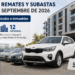 SRI SUBASTARÁ Y REMATARÁ 21 VEHÍCULOS E INMUEBLES DURANTE SEPTIEMBRE