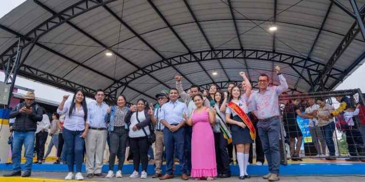 MÁS DE 60 NIÑAS Y NIÑOS DE PACAYACU CUENTAN CON NUEVOS ESPACIOS PARA EDUCACIÓN Y RECREACIÓN