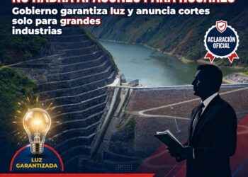 GOBIERNO GARANTIZA ELECTRICIDAD PARA HOGARES Y RESTRINGE CONSUMO A GRANDES INDUSTRIAS